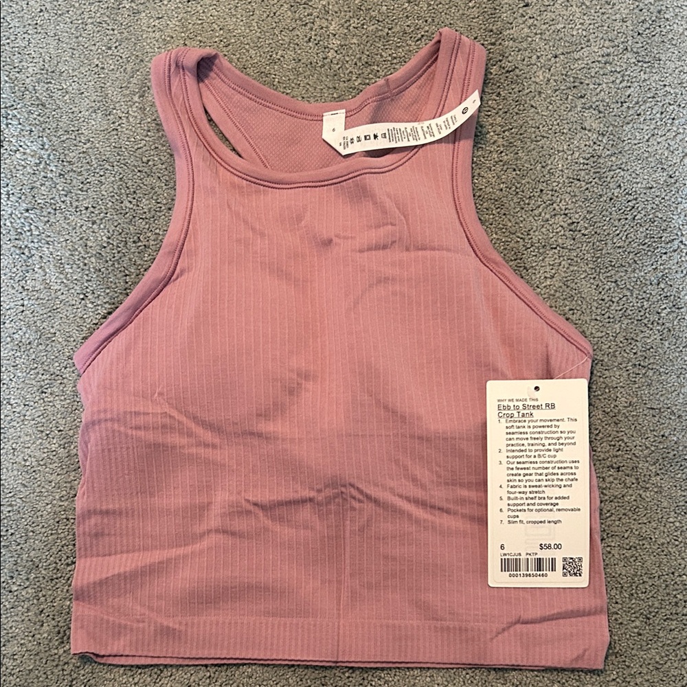 Ebb to street RB Crop Tank
